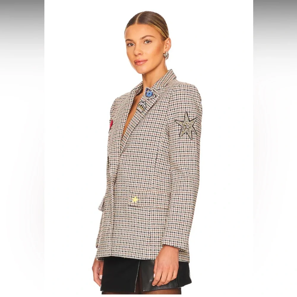 Lucky Patches Blazer in Houndstooth
Central Park West - Picture 4 of 15